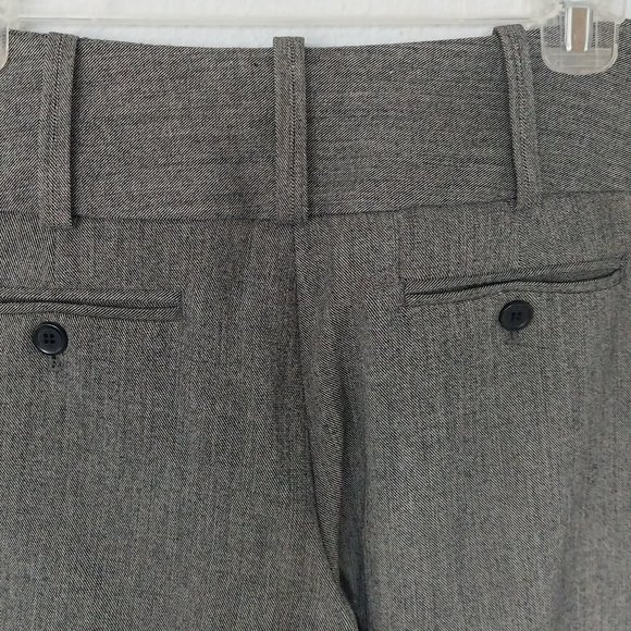 Kenar Grey Side Button Waist Wide Leg Pants - Picture 7 of 8